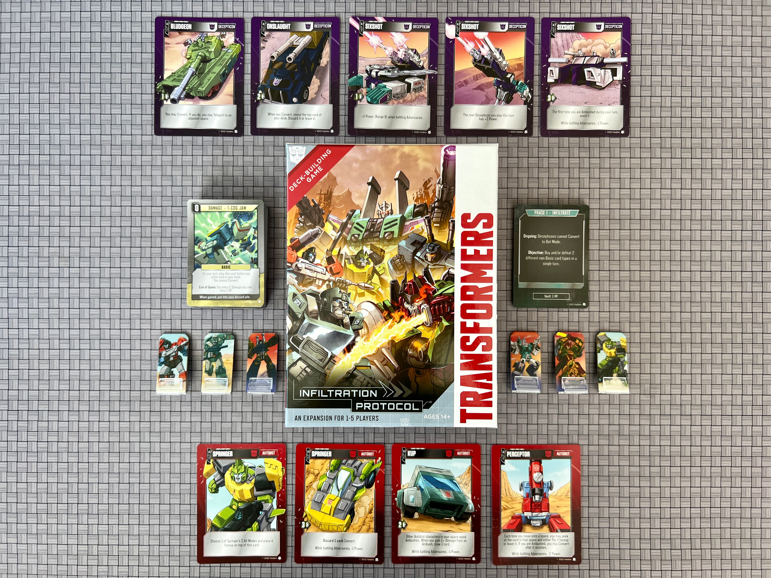 Transformers Deck-Building Game : Infiltration Protocol Expansion